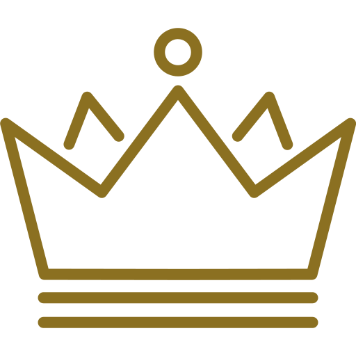 golden crown graphic, bali vegan book